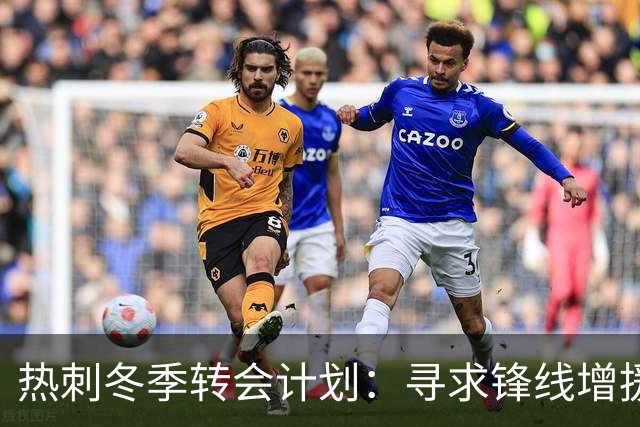 热刺冬季转会计划：寻求锋线增援助力索兰克